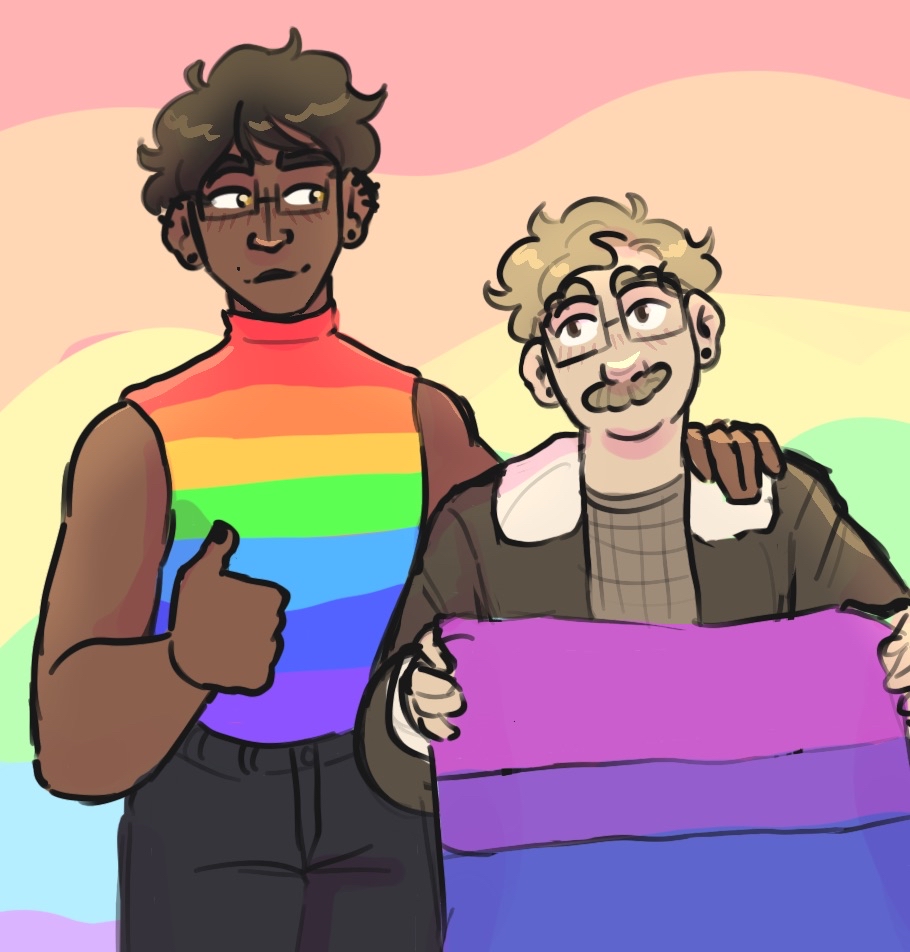 Birdiful_Human's tweet image. Happy Pride!!! #sherlockandco