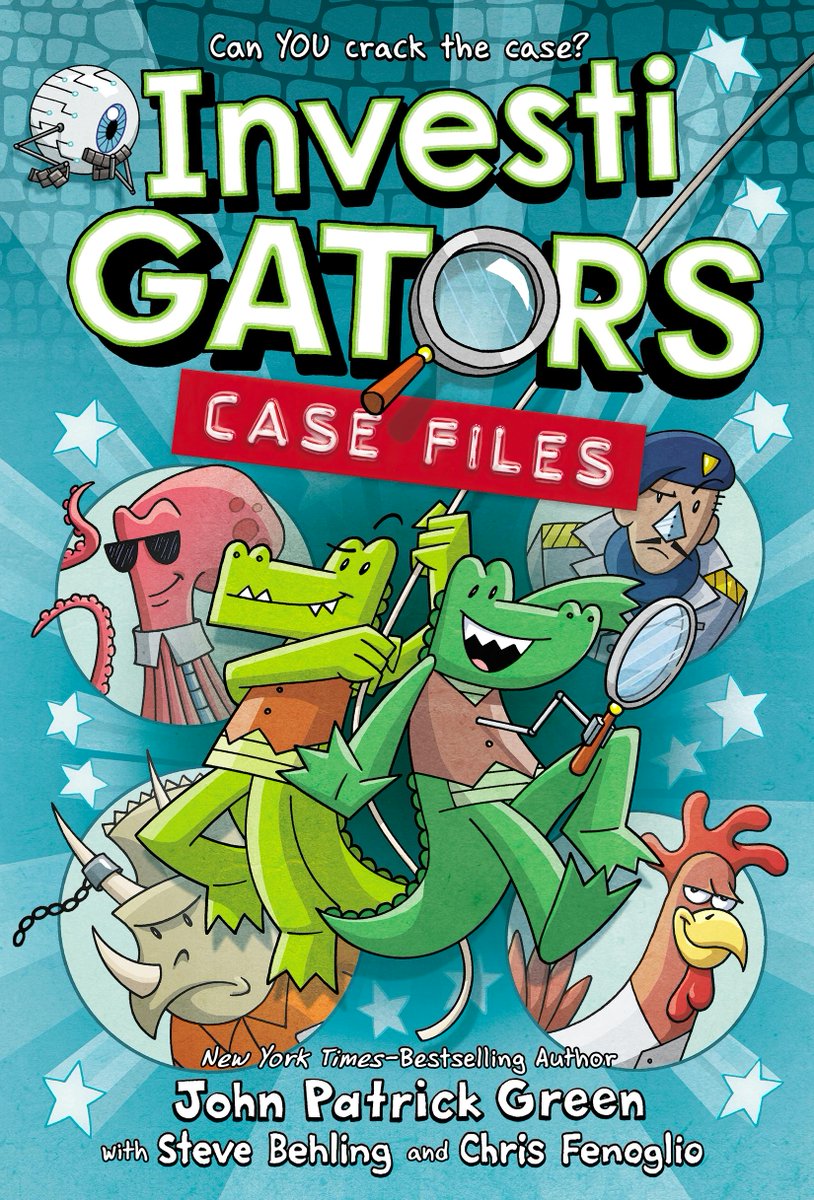InvestiGators 🔍🐊 (@investi_gators) on Twitter photo What's happening next in the world of the InvestiGators?
This fall, you can help author <a href="/johngreenart/">John Patrick Green</a> solve the InvestiGators' next mysteries in the new InvestiGators: CASE FILES graphic novel, on sale in September! What's happening next in the world of the InvestiGators?
This fall, you can help author <a href="/johngreenart/">John Patrick Green</a> solve the InvestiGators' next mysteries in the new InvestiGators: CASE FILES graphic novel, on sale in September!