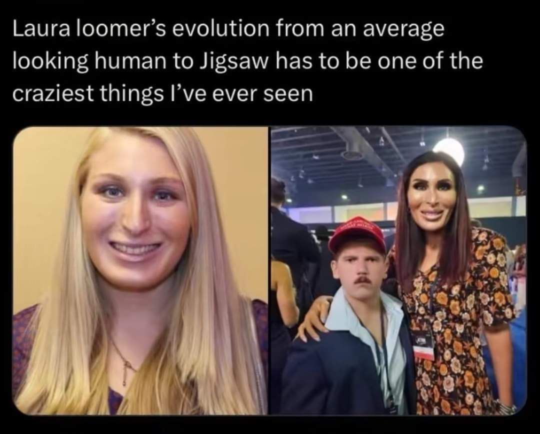 biffa_bacon's tweet photo. @LauraLoomer @AOC @AOC  is hot. You're not. https://t.co/JpQ4TrNP06