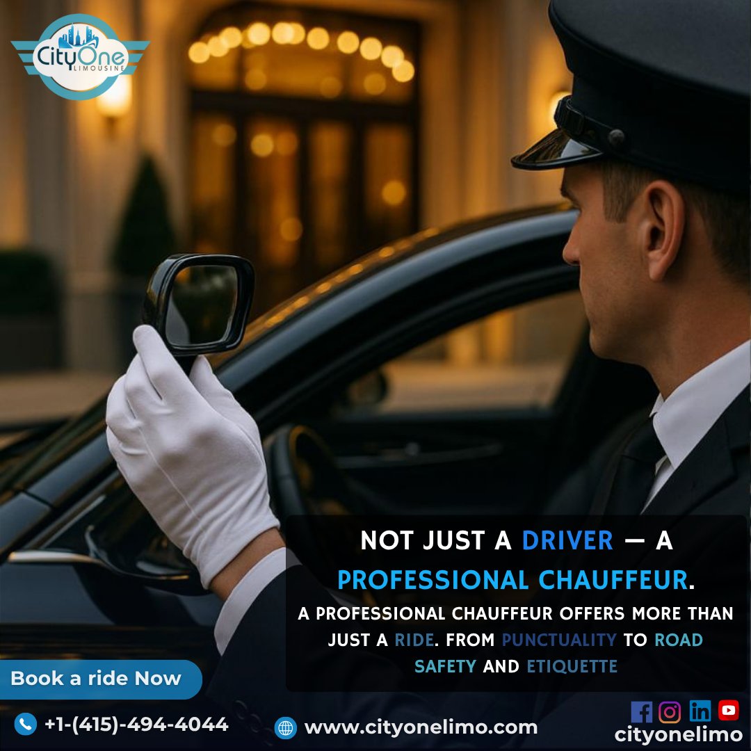Cityonelimo's tweet photo. Think it’s just a driver?
A professional chauffeur offers much more: punctuality, safety &amp; style.
ReadMore:https://t.co/19N4JO2p5r
📞 +1-(415)-494-4044
🌐 https://t.co/iaCR1ddKse
#ProfessionalChauffeur #BlackCarService #RideInStyle #VIPTravel #blackcarservice
#privatecarservice https://t.co/hMDzUHpDIv