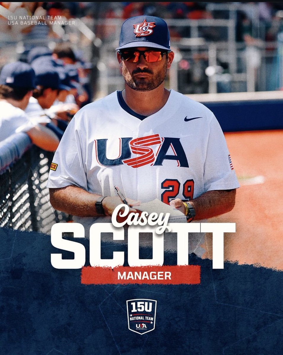 VerotAthletics.org (@verotathletics) on Twitter photo TEAM USA!
Congratulations to Bishop Verot Baseball Coach, Casey Scott!
Coach Scott was selected to lead the 15U USA National Team!
#IJDH #SunriseDrive #NonExcidet
<a href="/VerotBaseball/">Bishop Verot Baseball</a> TEAM USA!
Congratulations to Bishop Verot Baseball Coach, Casey Scott!
Coach Scott was selected to lead the 15U USA National Team!
#IJDH #SunriseDrive #NonExcidet
<a href="/VerotBaseball/">Bishop Verot Baseball</a>