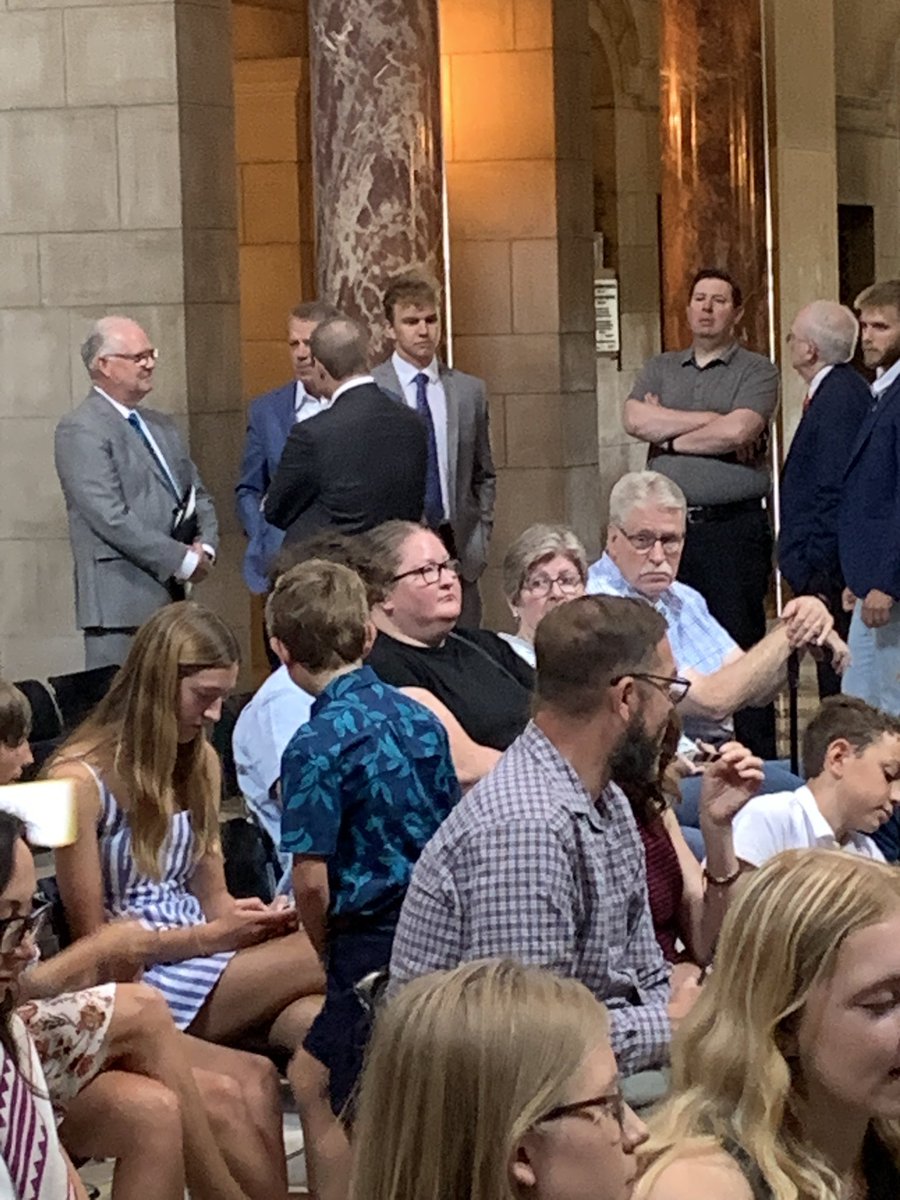 It’s just about go time for the ACT awards at the Nebraska State Capitol building. Governor Pillen &amp; Commissioner Brian Maher will be presenting the certificates to the students in Nebraska with the highest level of academic excellence on the ACT Test.  #ACT <a href="/ACT/">ACT</a>