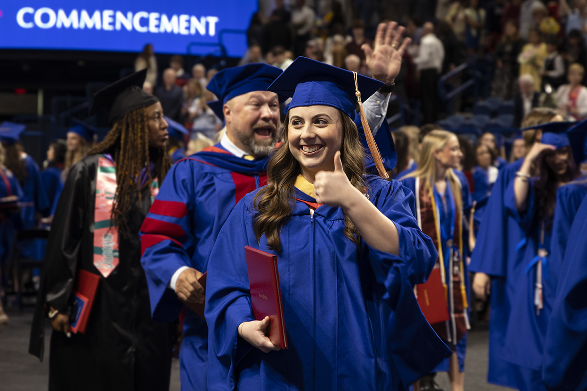 Julia Ciotti recently graduated with her second Duquesne degree, a Master of Science in Nursing Education. The "Double Duker" will now work to train the next generation of nurses. ow.ly/fe4750W78Sj