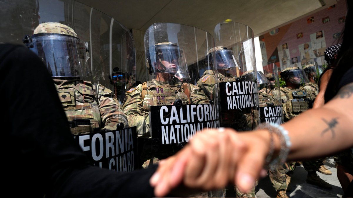 LiveupdatesUS's tweet image. 🚨 BREAKING: Pentagon says deploying National Guard &amp;amp; Marines to LA immigration protests will cost $134 million.

#ImmigrationProtests #NationalGuard #Pentagon #LAnews