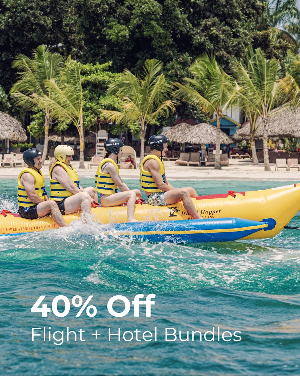 Jamaica is definitely the place to be this summer! 🔥🔥Island-wide offers on bookings made between June 4 and August 12 for travel through April 30, 2026! #VisitJamaica 

Book Now: bit.ly/dealscarousel
