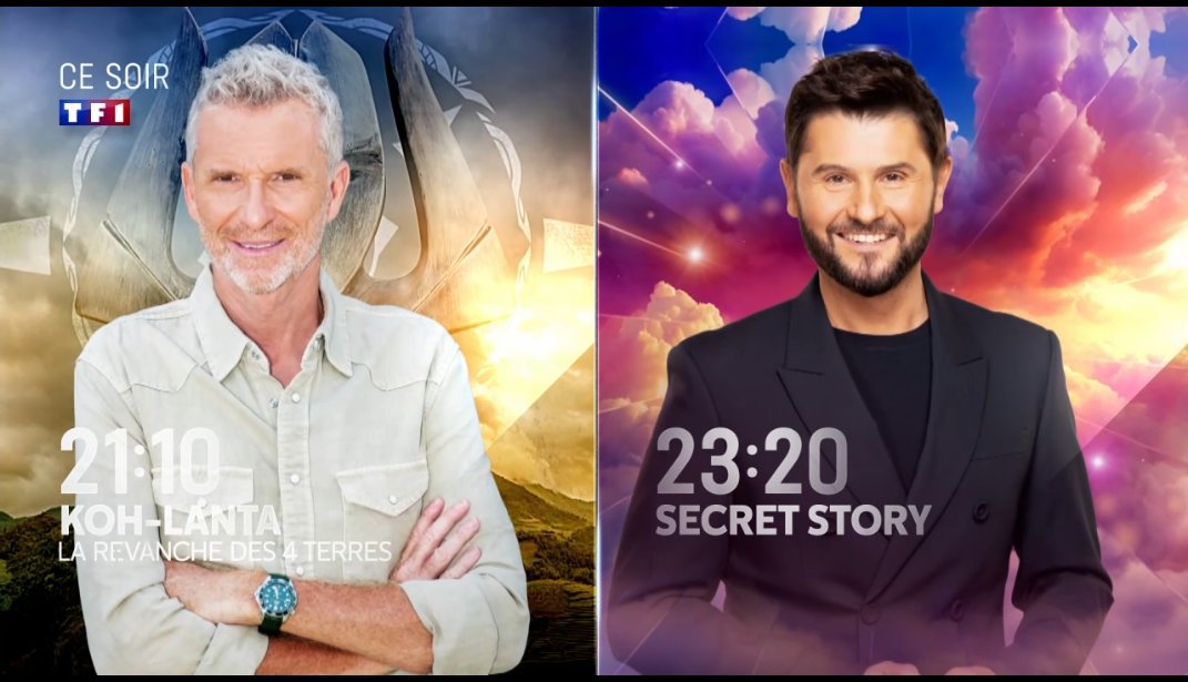 C'est carrément l'enchainement qu'on méritait, mais le vendredi soir, et sur TF1. #KohLanta #SecretStory
