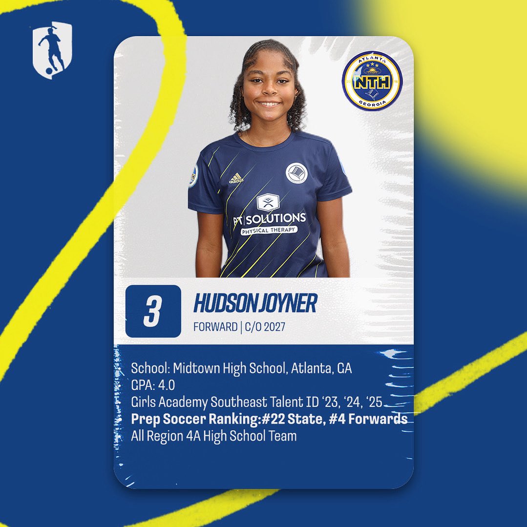 tophat09gagold's tweet photo. 🔥 Player Spotlight: Hudson Joyner
TopHat 09 Gold | 2027 | Forward

A composed &amp; skillful 9 who links play, holds off defenders, and finishes with poise.

🎓 GPA: 4.0
📍 Midtown HS (ATL, GA)
🏅 #22 in GA | #4 FWD (Prep Soccer)
🌟 3x GA Talent ID | All-Region 4A
📱 @Joyner_Hudson https://t.co/LfsO3MXKjd