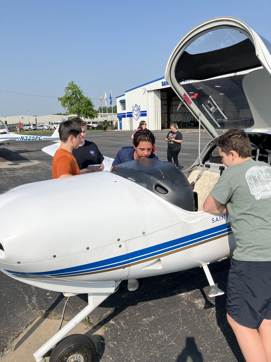 David Chilenski (@dwc_cfi) on Twitter photo Thanks to instructors Sam Lehmann, Michael Morell and Aidan Donovan for stepping up to help. Today, we had a group of Boy Scouts from the Greater St. Louis Area Council pursuing their aviation badges.
<a href="/SLU_SSE/">SLU School of Science and Engineering</a> Thanks to instructors Sam Lehmann, Michael Morell and Aidan Donovan for stepping up to help. Today, we had a group of Boy Scouts from the Greater St. Louis Area Council pursuing their aviation badges.
<a href="/SLU_SSE/">SLU School of Science and Engineering</a>