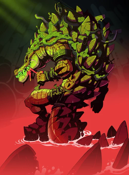 Character Illustration for Urban Rivals