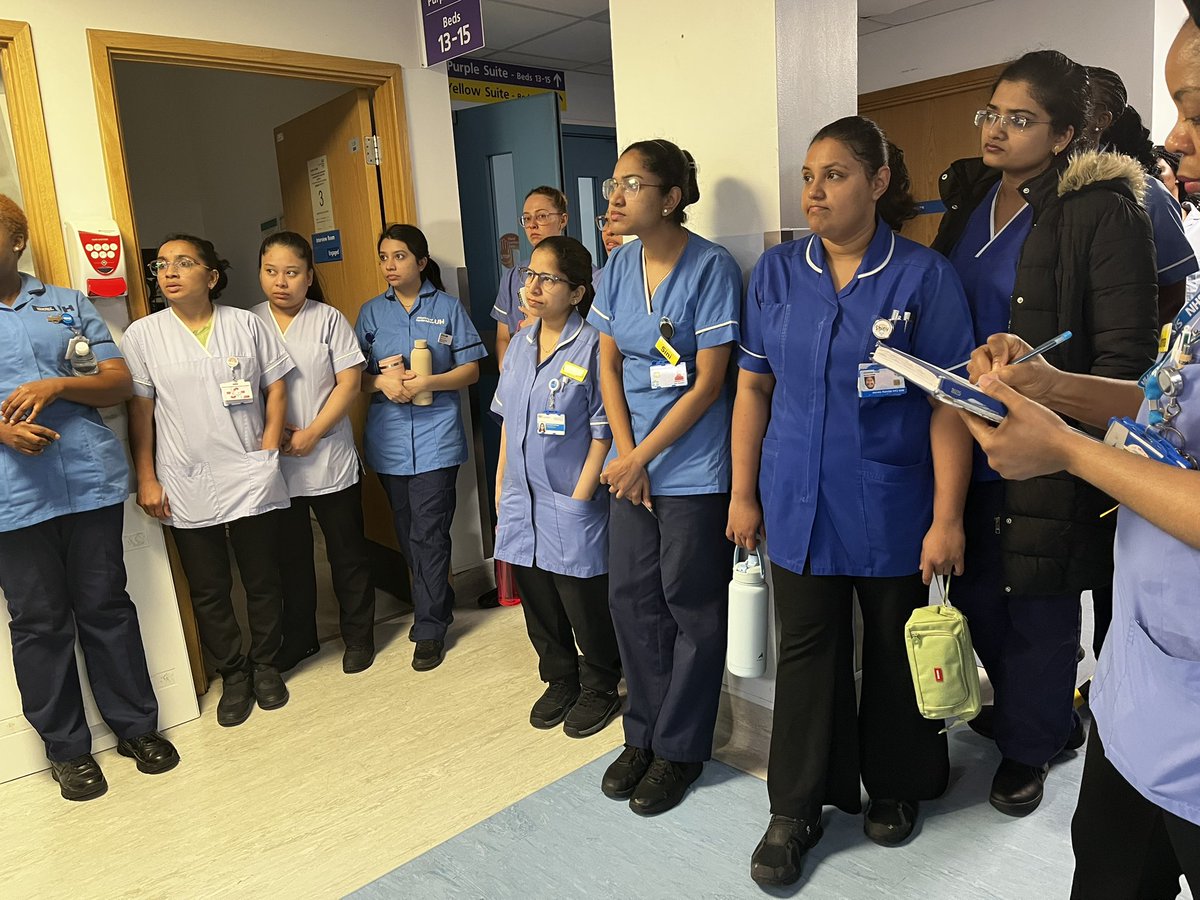 👏 Huge thanks to Tim from Tissue Viability for leading today’s TVN huddle!
Your support is helping us improve patient care and focus on the early identification of pressure damage. Together, we're making a real difference! 💙