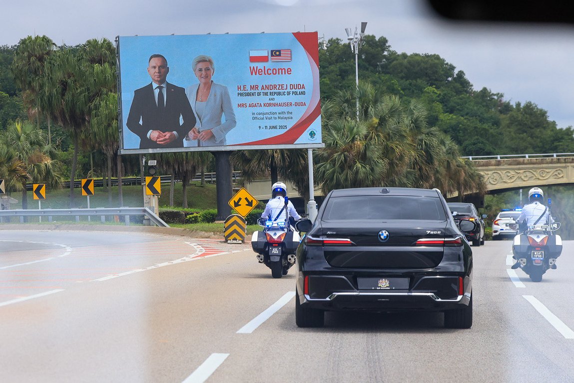 Tak witano <a href="/prezydentpl/">Kancelaria Prezydenta</a> w Malezji