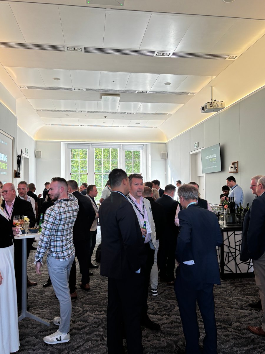 Engineering Futures: A Celebration is officially underway! 🎉

It’s fantastic to see so many passionate industry leaders gathered to recognise success and celebrate milestones in the Fire &amp; Security industry. 👥

We’re looking forward to the rest of the evening! 🌟