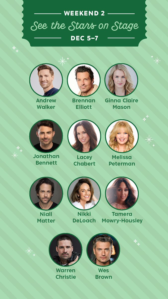 I had such a great experience last year so I’m very excited to announce that I’ll be attending the 2025 Hallmark Christmas Experience in Kansas City, Week 2 (Dec 5-Dec 7) 🎄✨

Wow!! What a group of talented colleagues to be a part of!

My heart departed KC very full last