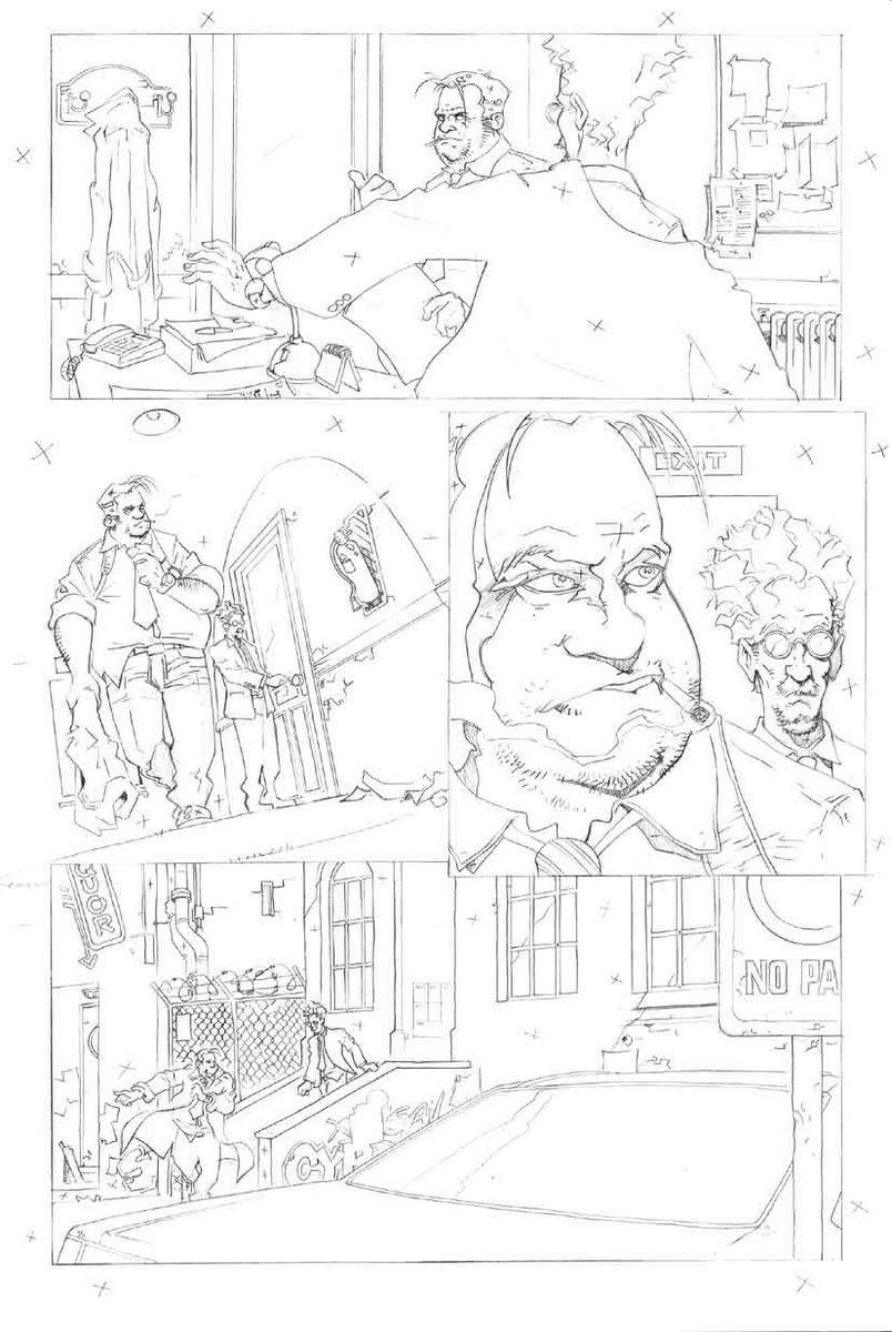 SpawnArchive's tweet photo. Sam and Twitch sample pages (2004). Art by @FParonzini 

After working on these samples, Francisco Paronzini was offered to become the artist on a planned six-issue story arc for Case Files: Sam and Twitch, however the series was cancelled by issue 25.
#Spawn https://t.co/haxNX2Q4SJ