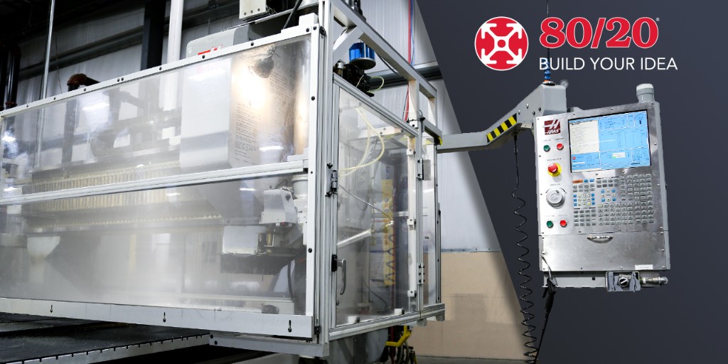 8020_LLC's tweet photo. From custom machine frames to workstations and enclosures, 80/20's T-slot aluminum offers unmatched modularity, strength, and ease of assembly. No welding required.

Learn more: https://t.co/9AFxhLzKxH

#BuildYourIdea #Manufacturing #MachineGuarding #Framing https://t.co/xv7IjpAynb