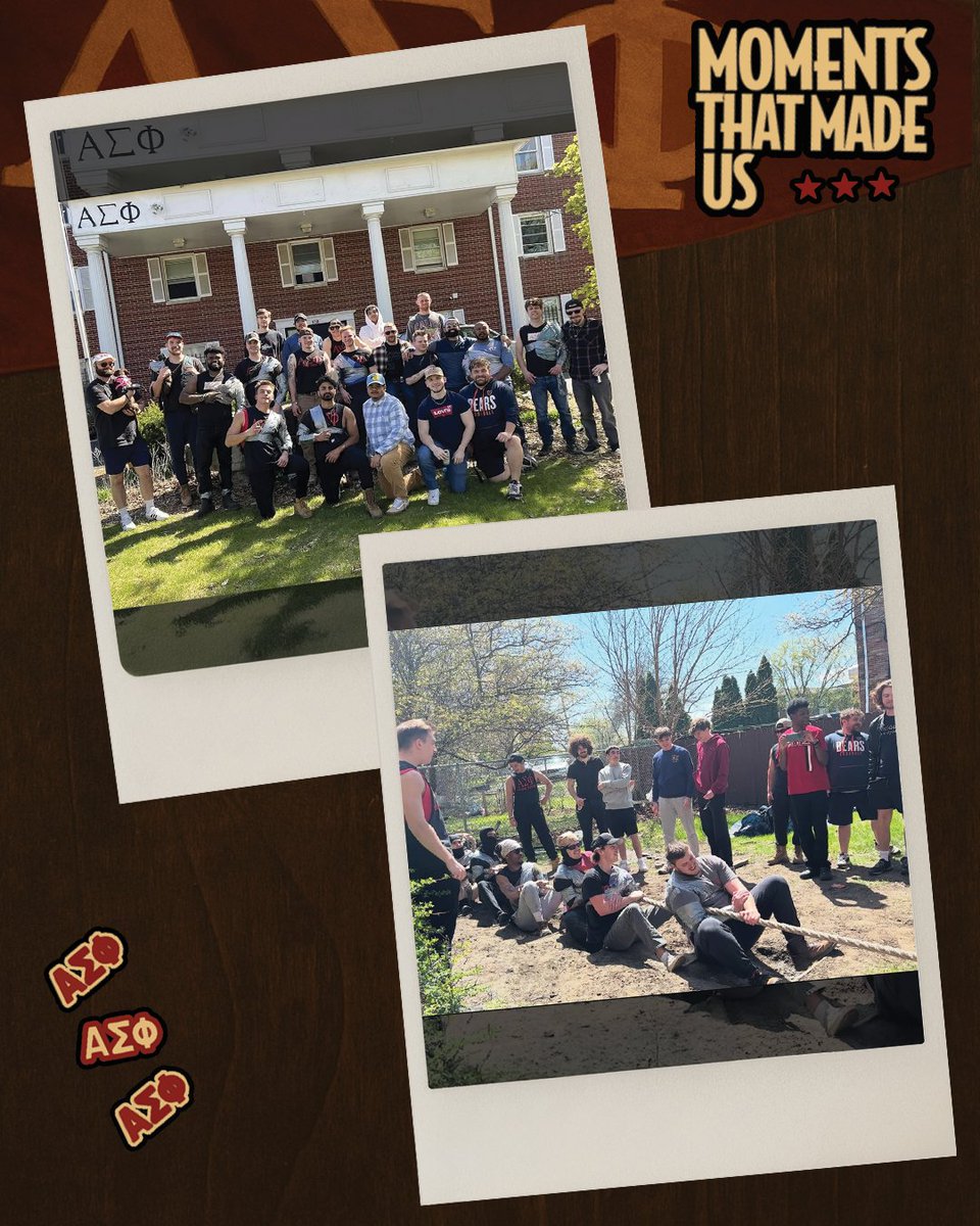 Theta Mu hosted their "Alumni Tugs" event, where strength met nostalgia.

Alumni returned to the ropes to relive the glory days and show the undergrads they still have it! It was a day filled with laughs, friendly competition, and brotherhood that spans generations. 

#AlphaSig