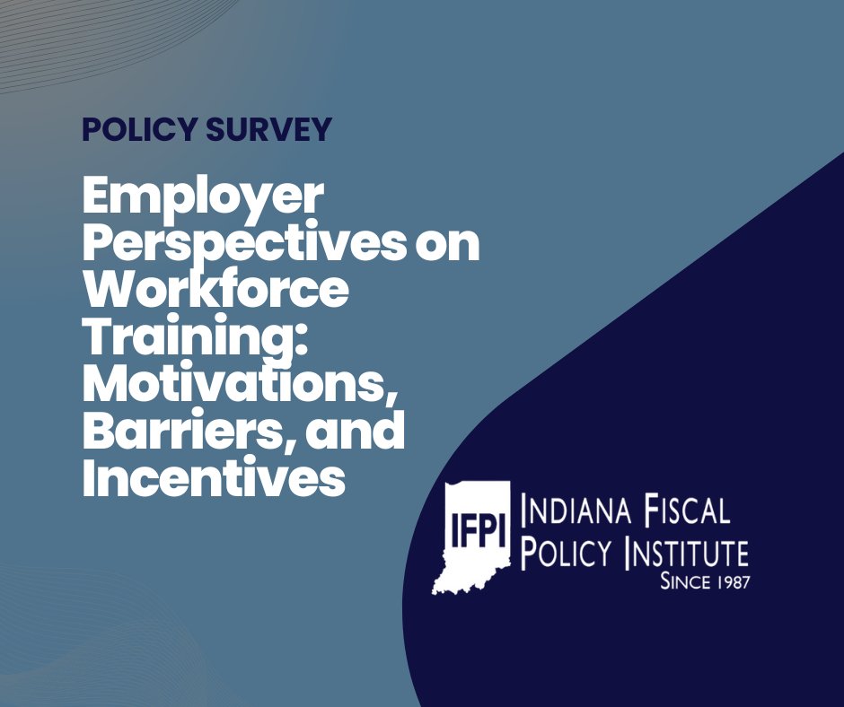 ATTENTION INDIANA EMPLOYERS - We need your perspective on youth and adult workforce training programs. See the survey here:research.net/r/WorkforceTra…
