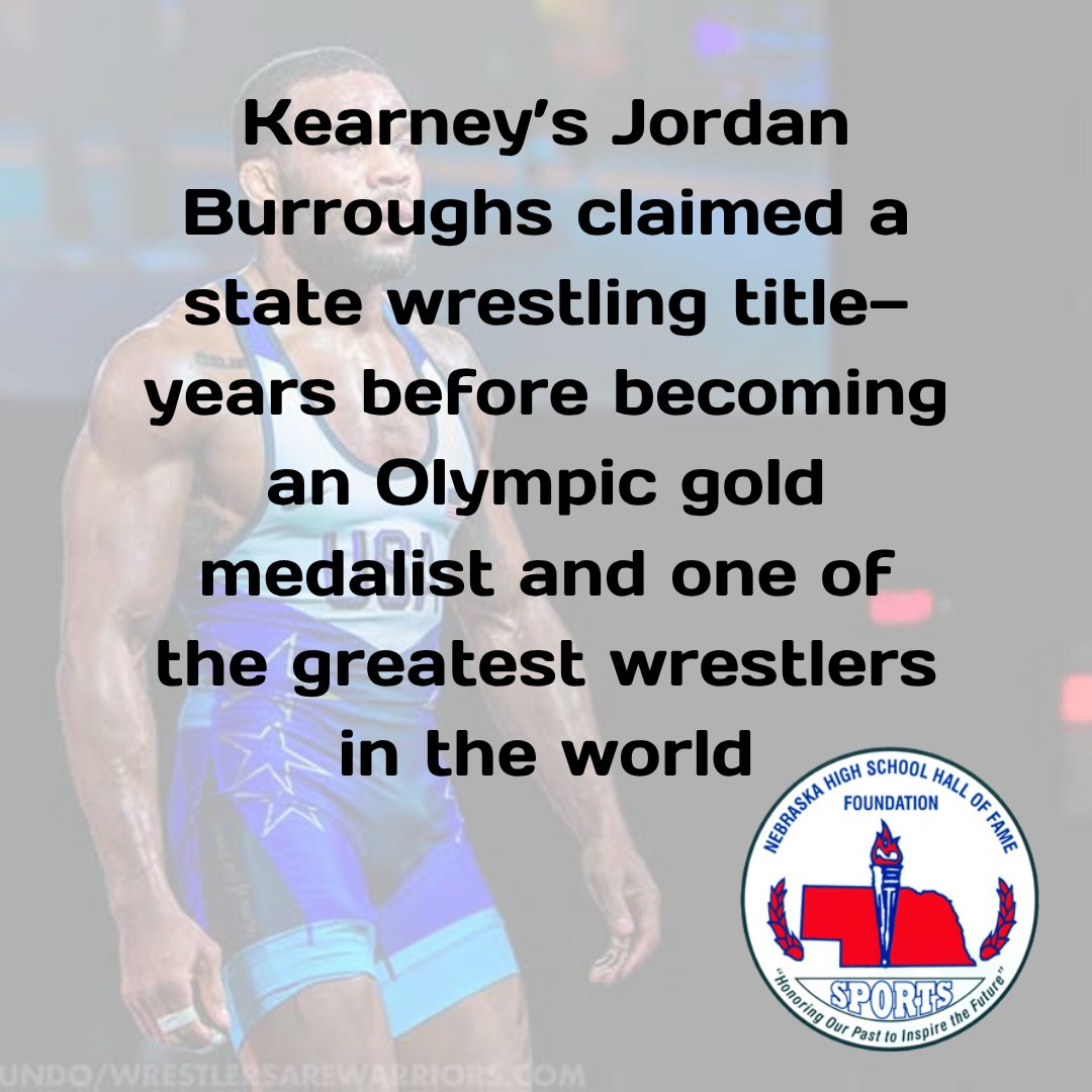 NebHallOfFame's tweet image. #TBT to 2004: Kearney High’s Jordan Burroughs captured a Nebraska state wrestling title, showcasing the grit and drive that would later define his legendary career. From high school mats to Olympic gold, his journey began right here in Nebraska. 🥇🤼♂️