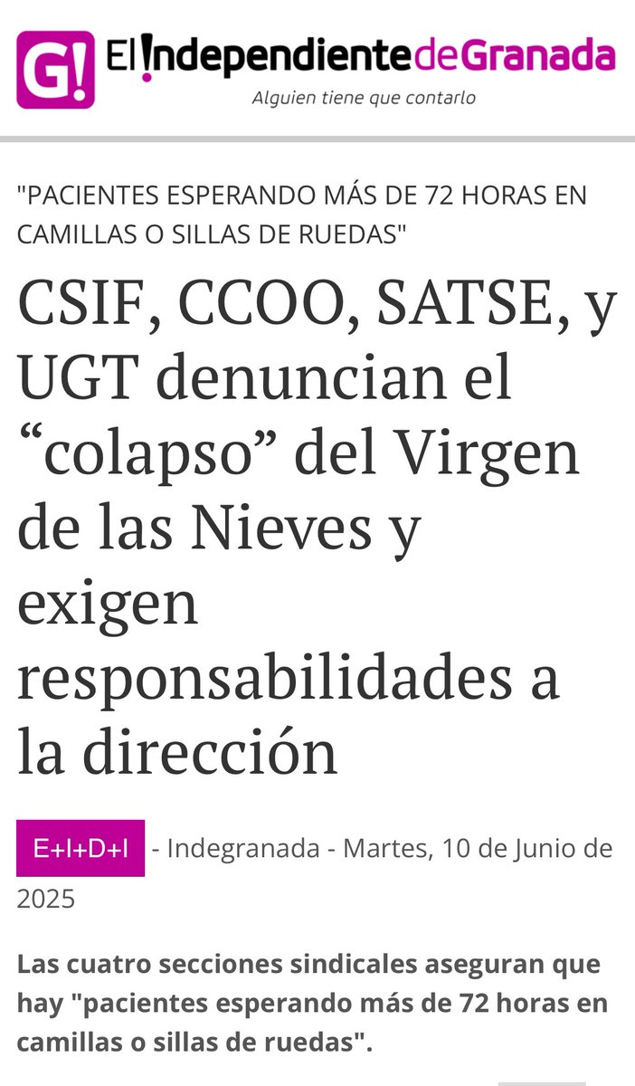 José Entrena Ávila (@_pepeentrena) on Twitter photo La Junta de Andalucía <a href="/AndaluciaJunta/">Junta de Andalucía</a> y el Sr Moreno Bonilla <a href="/JuanMa_Moreno/">Juanma Moreno</a> deben reaccionar. Esta situación que denuncian las centrales sindicales, es una auténtica vergüenza. La Junta de Andalucía <a href="/AndaluciaJunta/">Junta de Andalucía</a> y el Sr Moreno Bonilla <a href="/JuanMa_Moreno/">Juanma Moreno</a> deben reaccionar. Esta situación que denuncian las centrales sindicales, es una auténtica vergüenza.