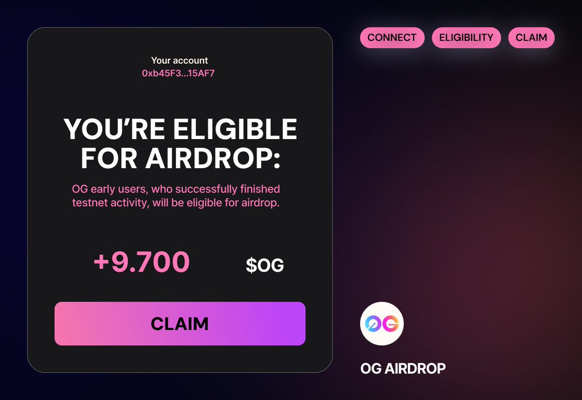 perry_defi's tweet image. $OG Airdrop will be HUGE!
Cost: $0
Time: 10 minutes
Potential: $5k+
Dive into the step-by-step video guide 🧵👇