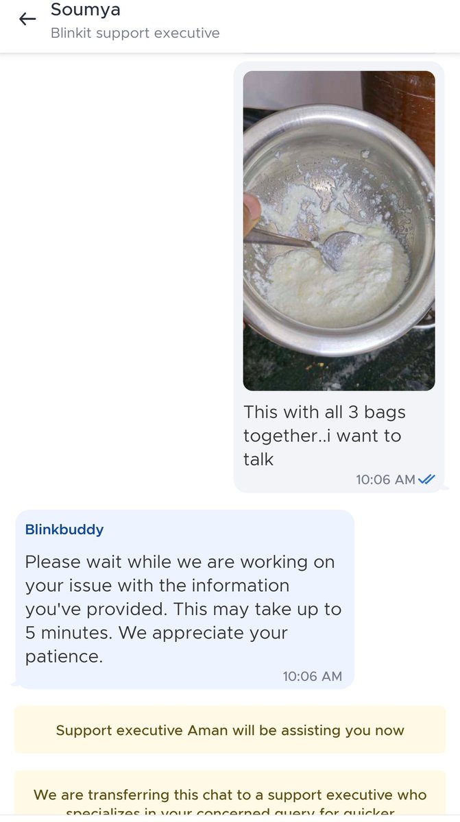 bharat21ms's tweet photo. #blinkit #rottenblinkit @albinder @letsblinkit
⚠️ Alert: Customers purchasing milk from Blinkit in Pune should exercise caution.  This is the second instance of receiving spoiled milk in just 3 days.  Blinkit's failure to maintain adequate food safety protocols is unacceptable. https://t.co/tiRIs0ddKG