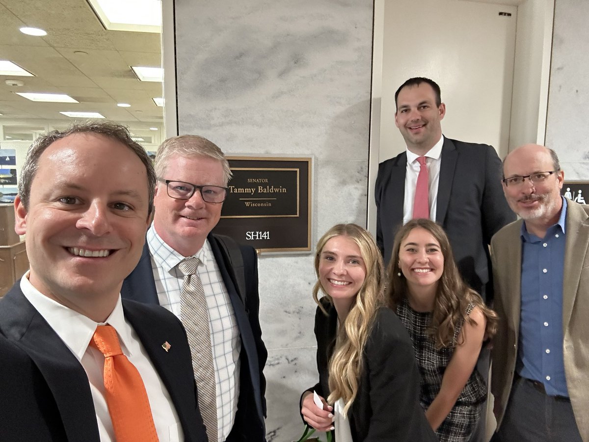 During #ASTAadvocacy, I met with Sen. Tammy Baldwin’s office to discuss policies that help drive progress in agriculture and ensure U.S. seed innovation continues to lead globally, while feeding a growing population. 🌎 <a href="/SenatorBaldwin/">Sen. Tammy Baldwin</a>