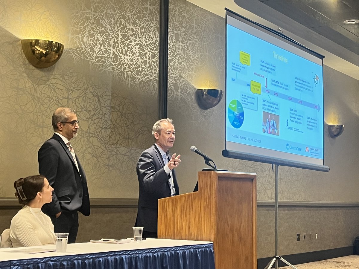 UMN Medical School (@umnmedschool) on Twitter photo Drs. Shailey Prasad and Mike Blair spoke about the new University of Minnesota Medical School <a href="/centracare_mn/">CentraCare</a> Regional Campus in St. Cloud during a breakout session at the Minnnesota Rural Health Conference in Duluth yesterday!
#StCloud | #Duluth Drs. Shailey Prasad and Mike Blair spoke about the new University of Minnesota Medical School <a href="/centracare_mn/">CentraCare</a> Regional Campus in St. Cloud during a breakout session at the Minnnesota Rural Health Conference in Duluth yesterday!
#StCloud | #Duluth