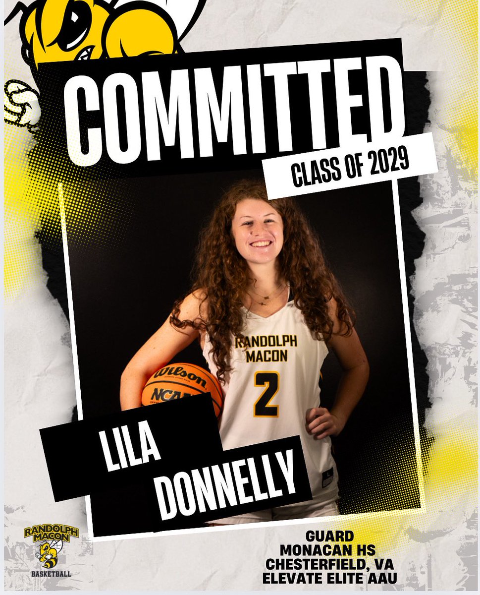 Time to welcome the ✋new faces of RMC WBB, we are so excited to welcome them into the YJ family 🐝✨
.
.
Welcome, Lila!