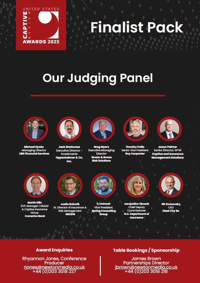 North Carolina’s Captive Insurance Program is a finalist in the 2025  #USCaptiveAwards in two categories: 
1️⃣ Cell Captive Domicile of the Year 
2️⃣ Captive Domicile of the Year (Less than $5bn GWP) 
Plus, our Chief Deputy Commissioner Jackie Obusek is on the judging panel!
