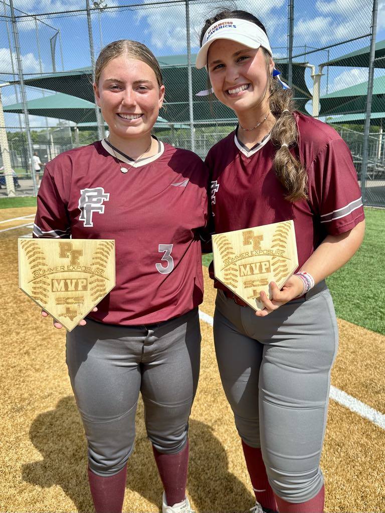 Another HOT weekend on the diamond but these girls came to play and took the ship! These girls were a force to reckon with defensively and offensively!
Went 5-0, Scoring 42 while only allowing 8!
Congrats to our Championship MVPs, Hailey Sralik &amp; Hadley McBeath.