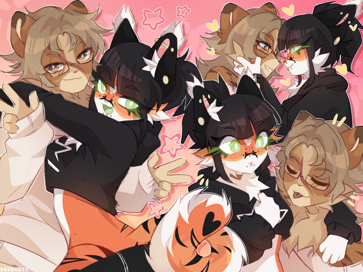 dexechii's tweet image. 💛🧡💚