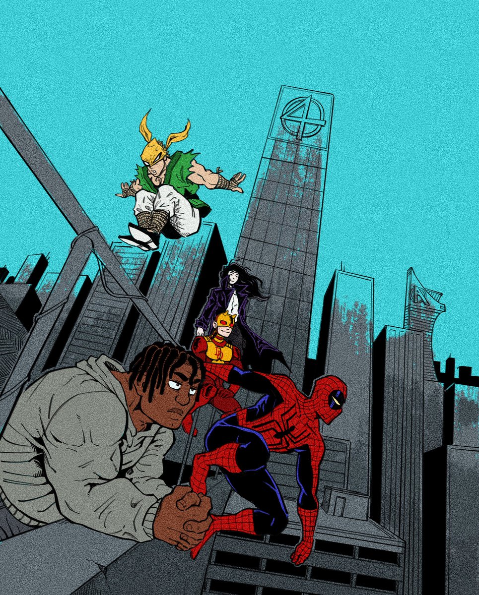 #INDOMITABLESPIDERMAN

They’re chillin’