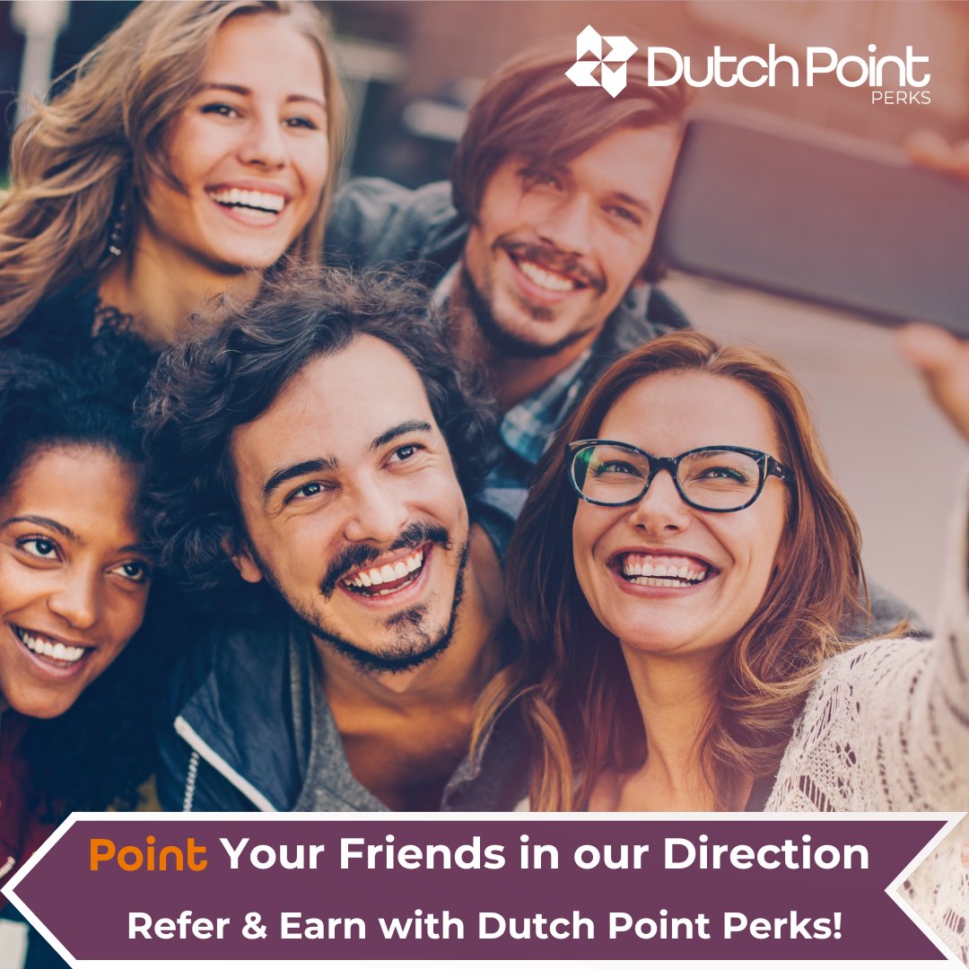 🎉 Dutch Point Perks is your ticket to easy rewards! Share the love, refer a friend, and you both score a bonus. 💸 It’s our way of saying thanks for spreading the Point.

Ready to earn? 👉 dutchpointperks.org

#DutchPointPerks #ReferAndEarn #YourPointOfReward #DutchPointCU