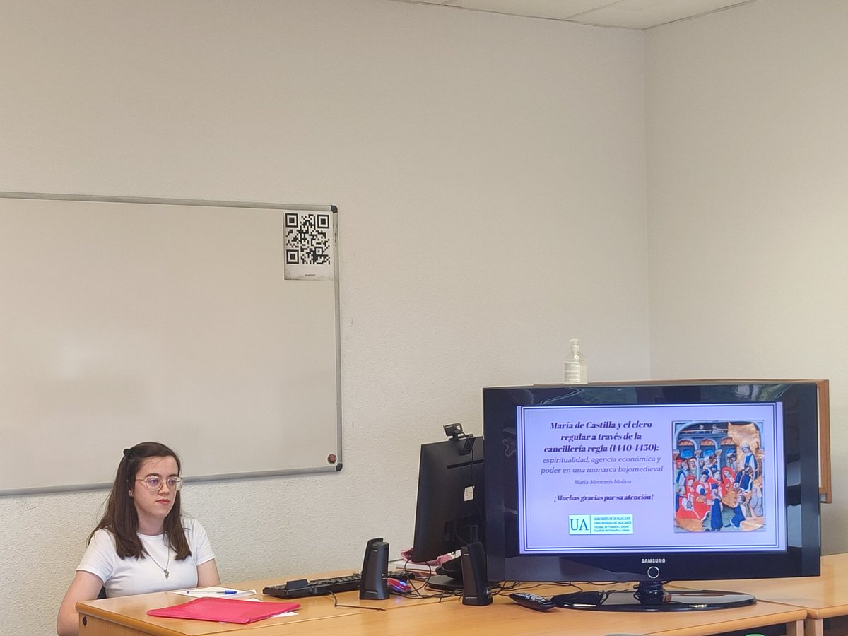 Lectura del excelente trabajo fin de máster de María Monerris Molina:
"María de Castilla y el clero regular a través de la cancillería regia (1450)".
#Historia #Medieval
#Poder #Reginalidad #Queenship 
#HistoriayGénero
#HistoriaPolítica
<a href="/UA_Universidad/">Universidad de Alicante UA</a> 
<a href="/LletresUA/">LletresUA</a> 
<a href="/AnalesUAHM/">Anales UA Historia Medieval</a>