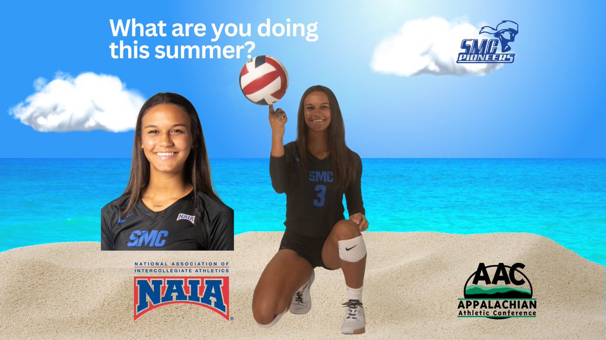 What are you doing this summer? Check out what Leilani Campbell of the SMC volleyball and beach volleyball team is doing with the SMC Alumni Office at gosmcpioneers.com/general/2025-2…

#PlayNAIA
#RollNeers
#TheRightWaytoPlay