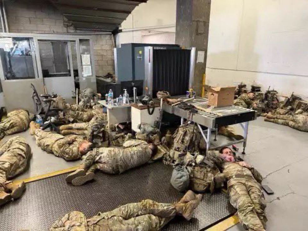 Rep. Pete Aguilar (@reppeteaguilar) on Twitter photo Under my questioning today, <a href="/SecDef/">Secretary of Defense Pete Hegseth</a> testified that his office was personally taking care of housing for the California National Guard—yet this is what it looked like when they arrived.
No shelter, no food and no plan. Under my questioning today, <a href="/SecDef/">Secretary of Defense Pete Hegseth</a> testified that his office was personally taking care of housing for the California National Guard—yet this is what it looked like when they arrived.
No shelter, no food and no plan.