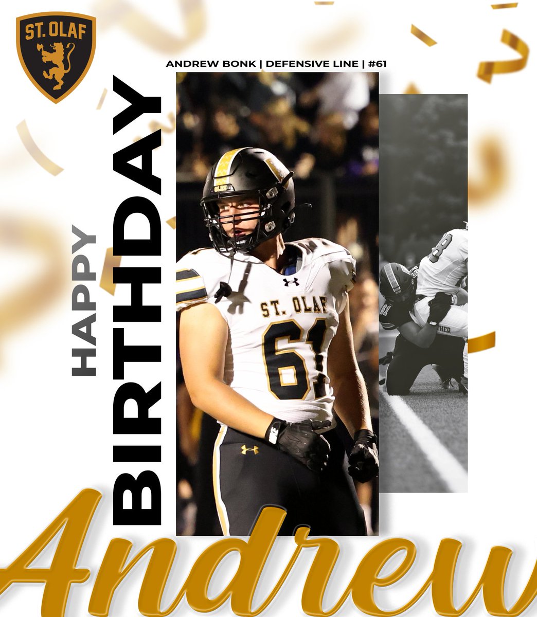 Happy Birthday Andrew! 🦁#DefendTheHill