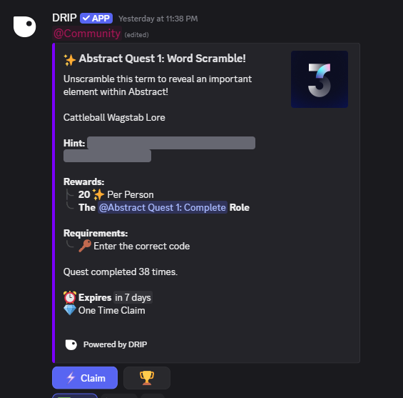 TimoCulz's tweet photo. t3rn drop new quest for t3rn travelers and ready to connect @AbstractChain.

Show them you are real t3rn army enough ⤴️💪⤴️ https://t.co/NehlzZhPrO