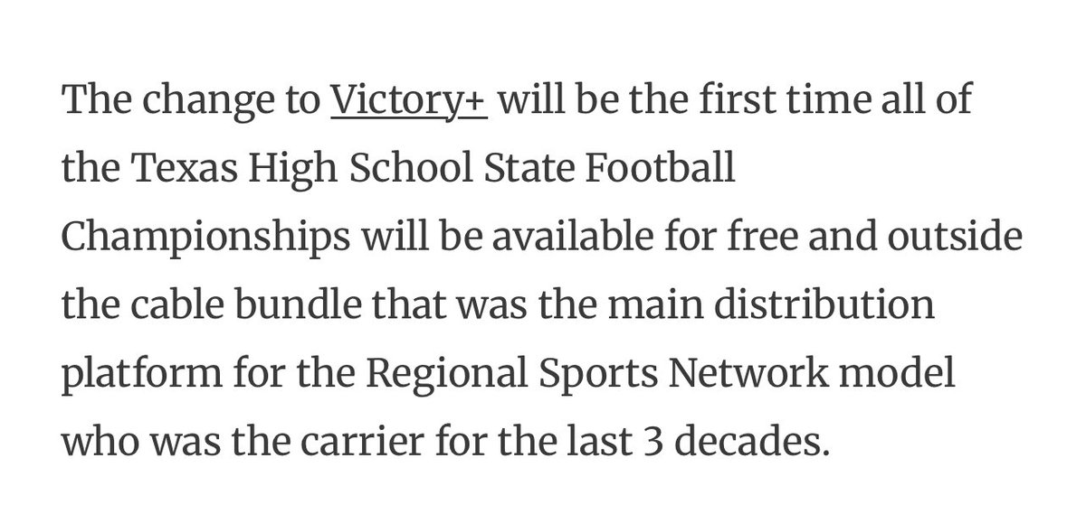Huge news for #TXHSFB