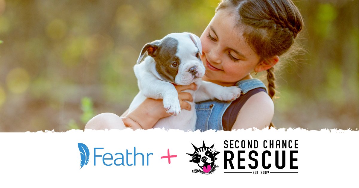 Feathr (@feathr) on Twitter photo Congrats <a href="/nycscr/">NYC Second Chance Rescue</a>, winner of our $10K Ad Grant! 🏆 🐶🐾
Now it’s your turn. Apply here 👉
go.feathr.co/3FNPeLf
#nonprofitmarketing #becausetheymatter Congrats <a href="/nycscr/">NYC Second Chance Rescue</a>, winner of our $10K Ad Grant! 🏆 🐶🐾
Now it’s your turn. Apply here 👉
go.feathr.co/3FNPeLf
#nonprofitmarketing #becausetheymatter