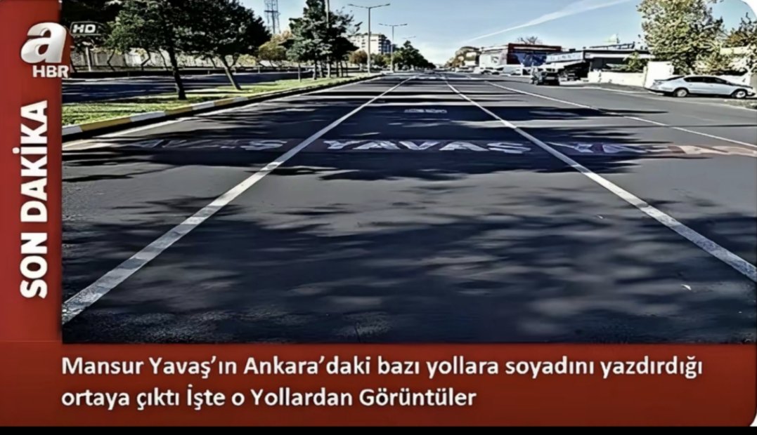 Yakışmadı Mansur Yavaş başkanım.