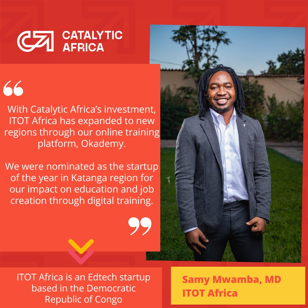 What will #Edtech look like when it transforms education from classroom to career?

Meet <a href="/ItotAfrica/">Itot Africa</a>, an innovative EdTech startup that’s reshaping how education and skills development are delivered across Africa and the United States

More details 👉itot.africa