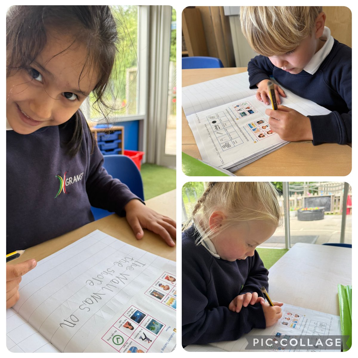 Wow Reception, I’ve seen some amazing writing skills today about our new quality text ‘The Storm Whale’ 
<a href="/GrangeMrsMcG/">Mrs McGilloway</a> <a href="/GrangeMissA/">GrangeMissA</a>