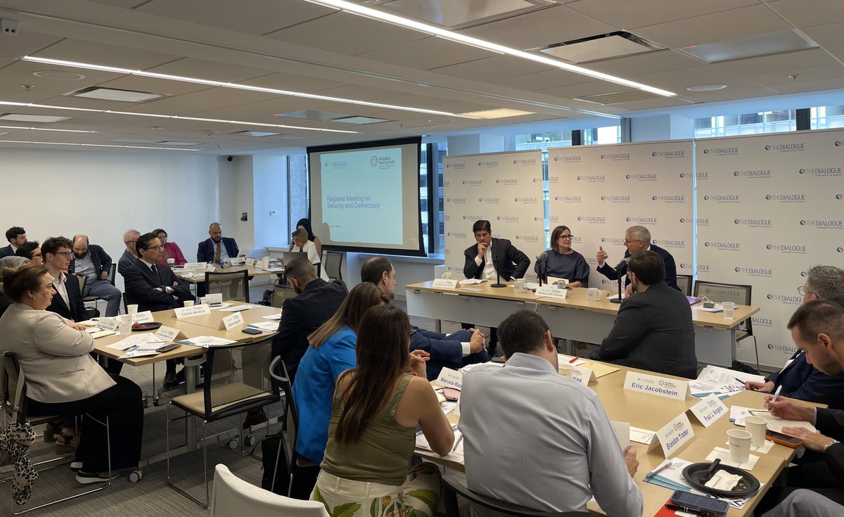 Tamara Taraciuk Broner (@tamarataraciuk) on Twitter photo How can #LatAm tackle insecurity without compromising democracy? Last week, we joined forces with <a href="/GI_TOC/">Global Initiative</a> to bring key voices to the table—from public officials to civil society and philanthropy—to confront this urgent challenge and shape bold, democratic security solutions. How can #LatAm tackle insecurity without compromising democracy? Last week, we joined forces with <a href="/GI_TOC/">Global Initiative</a> to bring key voices to the table—from public officials to civil society and philanthropy—to confront this urgent challenge and shape bold, democratic security solutions.