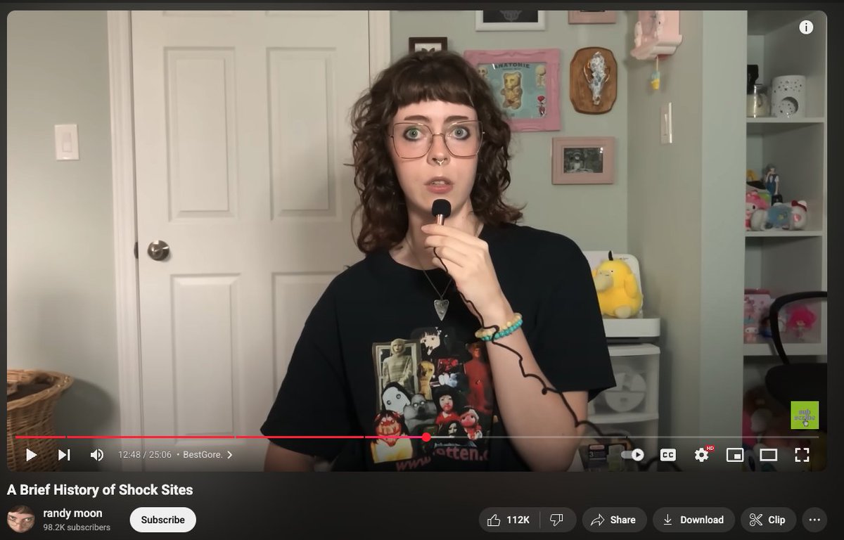 something about her eyes tell me she researched for this video