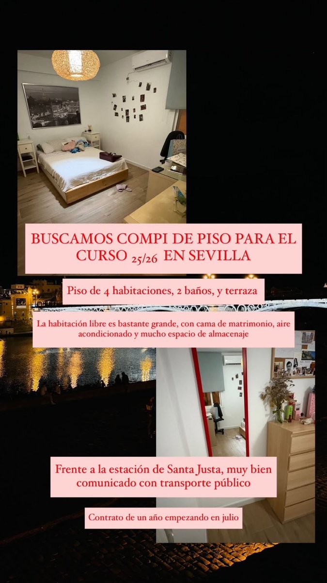 pequecusti's tweet photo. Insta: Albacustodio_  y Sandyalkhadra #pisossevilla #pisous #compisevilla #habitacionsevilla https://t.co/mWYfRif8mO