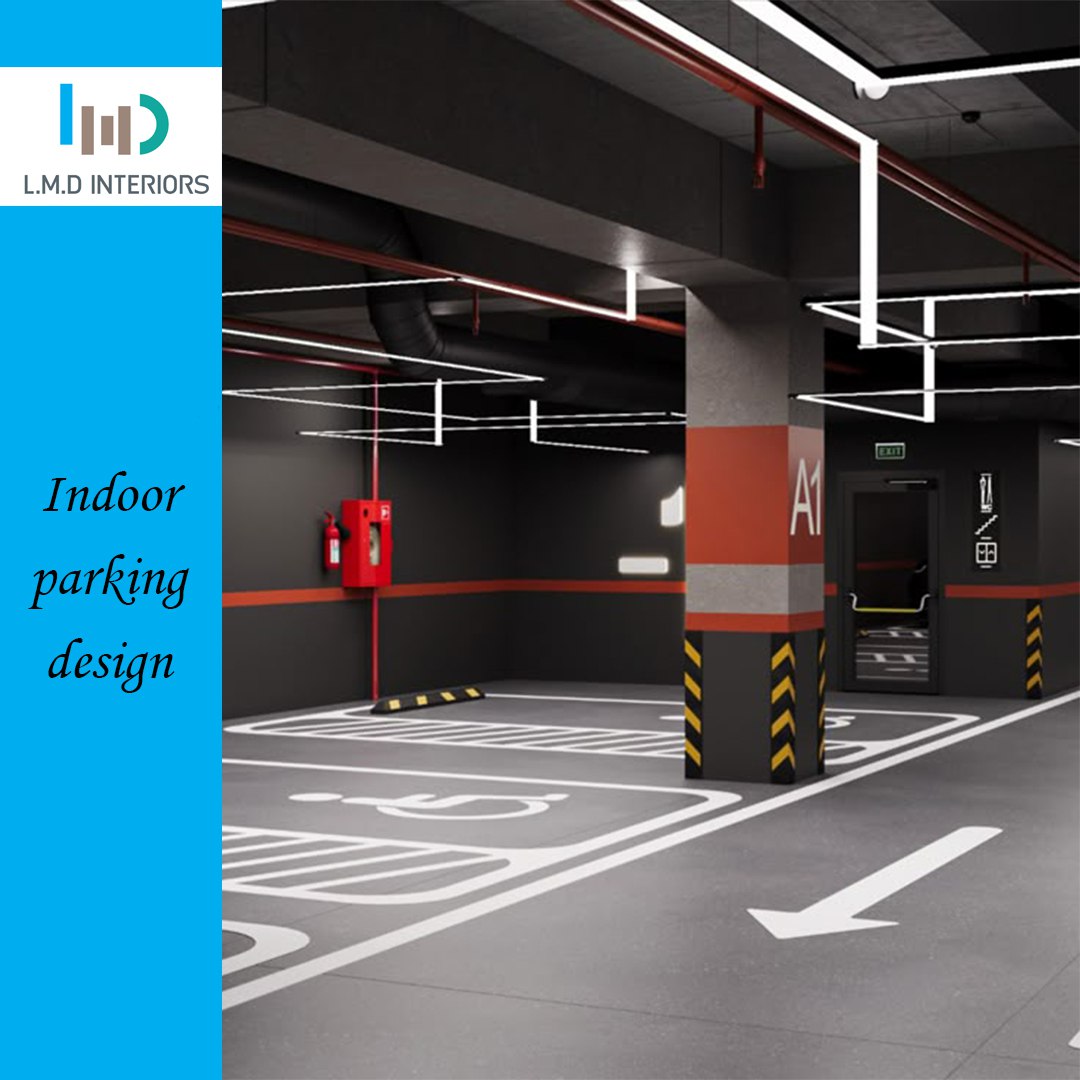 design_lmd's tweet image. When designing an indoor parking:
- Efficient layout.
- Ventilation &amp;amp; lighting.
- Accessibility &amp;amp; safety.
- Signage &amp;amp; wayfinding.