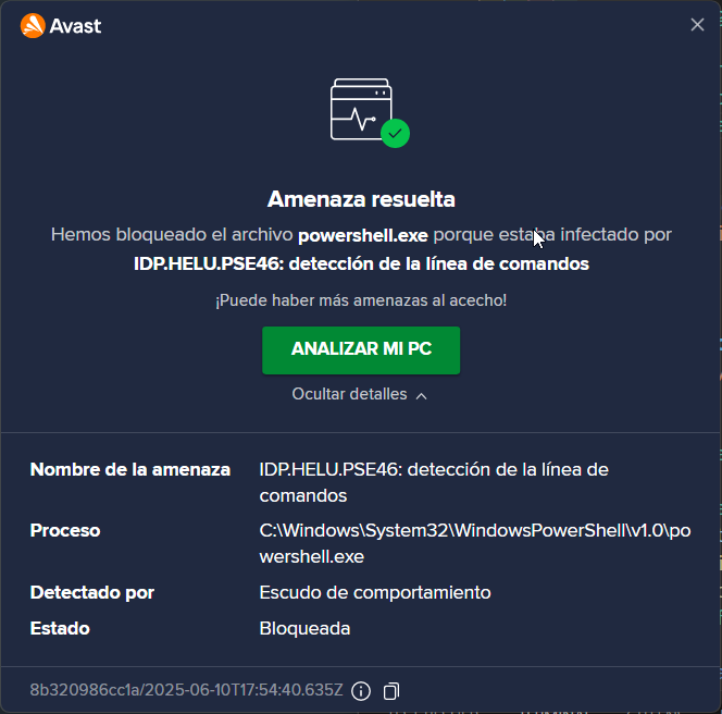 luchillo17's tweet photo. @neondatabase I was following the Sentry build academy instructions and got Avast complaining about the `pnpx neondb` command, it seems to think it's a virus of the kind IDP.HELU.PSE46?
https://t.co/O6UT6Picol https://t.co/CGk7821iys