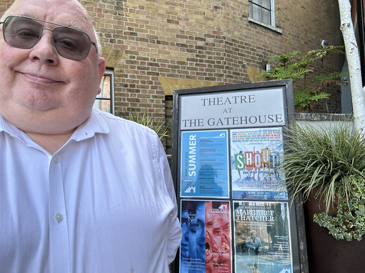 Terry J Eastham (He/Him) (@terry_ea) on Twitter photo Tonight’s theatrical journey takes me to Highgate, where I am seeing The Rise and Fall of Margaret Thatcher for <a href="/LondonTheatre1/">@LondonTheatre1 🦄</a> #theatre #review #margaretthatcher #politics Tonight’s theatrical journey takes me to Highgate, where I am seeing The Rise and Fall of Margaret Thatcher for <a href="/LondonTheatre1/">@LondonTheatre1 🦄</a> #theatre #review #margaretthatcher #politics