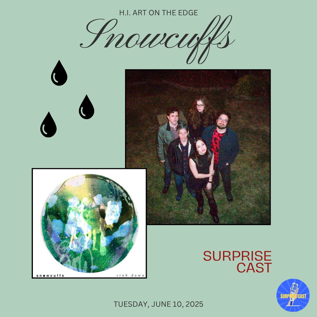IT'S OFFICIAL
SURPRISE CAST #173
Snowcuffs

Delighted to share this episode. Neil and Stephanie give the listeners a glimpse into their world as talented songwriters and musicians.  Check it out!
#snowcuffs #podcast #dreampop #chicago #dkfm 

Listen: podcasts.apple.com/us/podcast/sur…